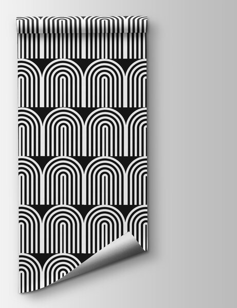 Fototapeta Černobílý vzor, Designové fototapety na zeď, Populární fototapety, w00484v3 - Tapeko.co.cz