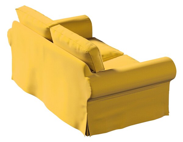 Potah na pohovku IKEA Ektorp 2-místná, nerozkládací barva žlutá látka sametová