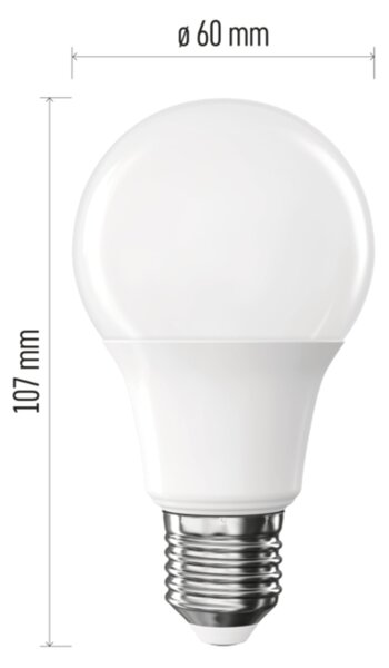 LED žárovka ZQ5E43 E27, 7W, neutrální bílá