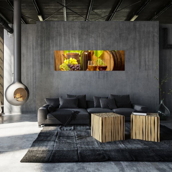Obraz - Vína (170x50 cm)