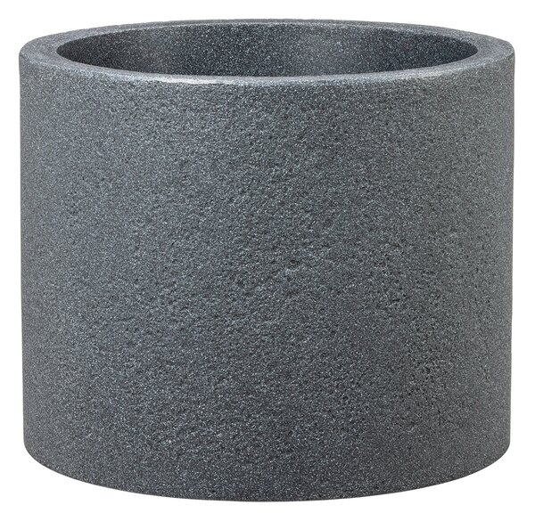 Scheurich Květináč Riva (Granit černá, Ø 40 cm) (100349892004)
