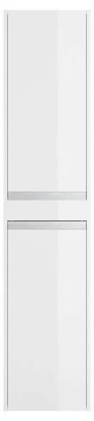 VYSOKÁ SKŘÍŇ, bílá, bílá, 35/160/30 cm MID.YOU - Koupelnové série, Online Only