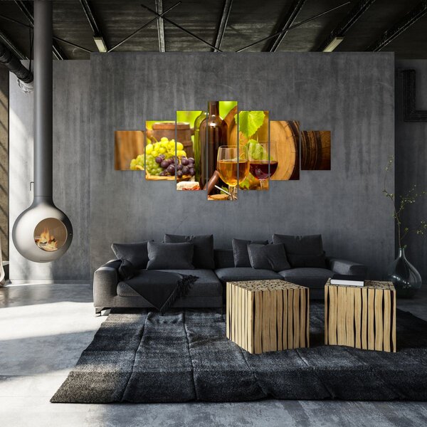 Obraz - Vína (210x100 cm)