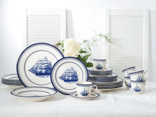 KOMBINOVANÁ SOUPRAVA, 30dílné, pórovina Creatable - Online Only nádobí, Online Only