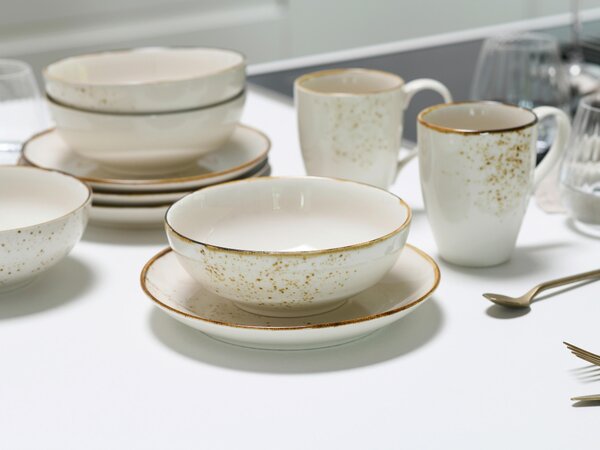 SNÍDAŇOVÁ SOUPRAVA kamenina keramika Creatable - Kolekce nádobí, Online Only