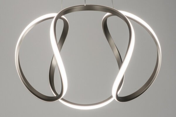 Závěsné designové stmívatelné LED svítidlo nad stůl Corinthia 53 (LMD)