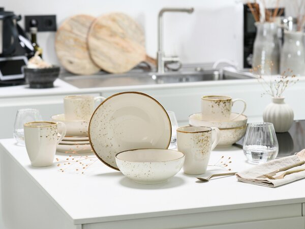 SNÍDAŇOVÁ SOUPRAVA kamenina keramika Creatable - Kolekce nádobí, Online Only