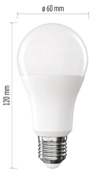 LED žárovka ZQ5E61 E27, 13W, teplá bílá