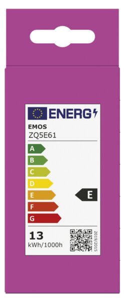 LED žárovka ZQ5E61 E27, 13W, teplá bílá