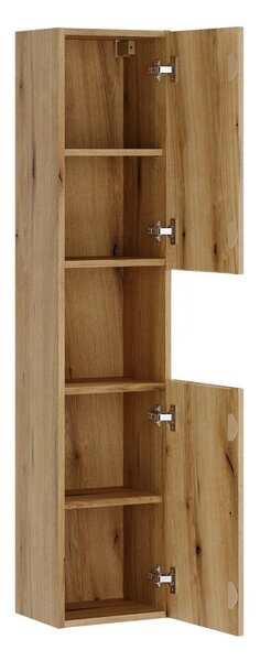 Comad Koupelnová sestava Nova s deskou a skříňkami 80 cm dub coast evoke