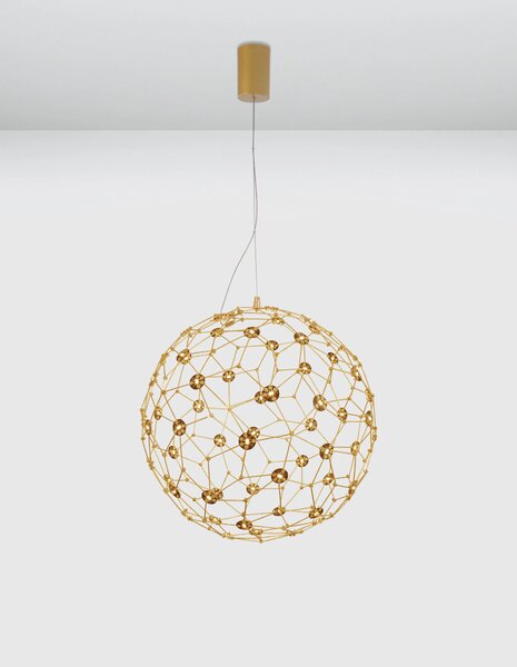 LED lustr Sole 40 zlaté