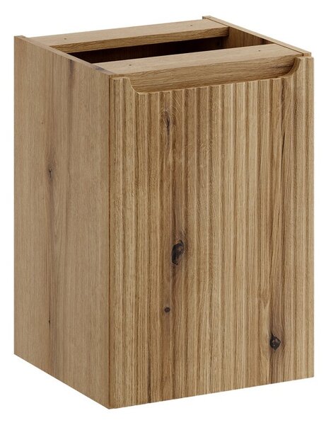 Comad Závěsná skříňka Nova s deskou a košem na prádlo 90 cm dub coast evoke