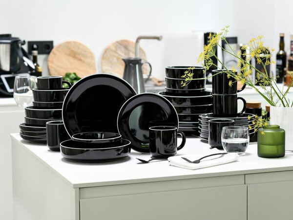 KOMBINOVANÁ SOUPRAVA, 30dílné, kamenina Creatable - Online Only nádobí, Online Only