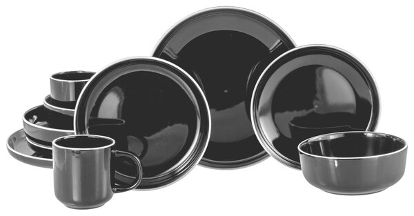 KOMBINOVANÁ SOUPRAVA, 10dílné, kamenina Creatable - Online Only nádobí, Online Only