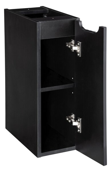 Comad Závěsná skříňka pod umyvadlo Nova s deskou 80 cm dub coast evoke/černá