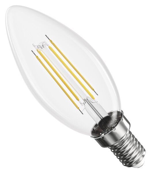 LED žárovka filament ZF3D22 E14, 3,4W, teplá bílá