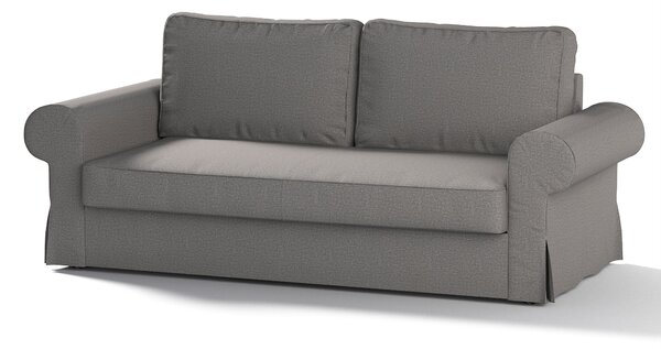 Potah na pohovku IKEA Backabro, 3-místná, rozkládací barva šedá látka pletený vzor