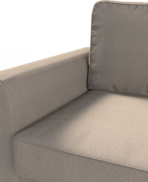 Potah na pohovku IKEA Backabro, 3-místná, rozkládací barva béžová látka pletený vzor