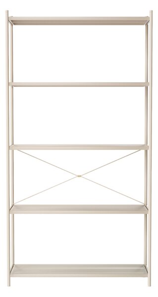 FERM LIVING Policová sestava Punctual, Anthracite / 5 (výška 184 cm)