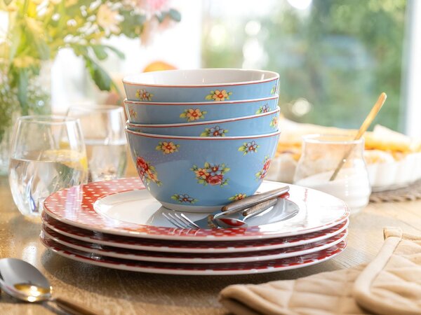 KOMBINOVANÁ SOUPRAVA, 16dílné, porcelán Creatable - Online Only nádobí, Online Only
