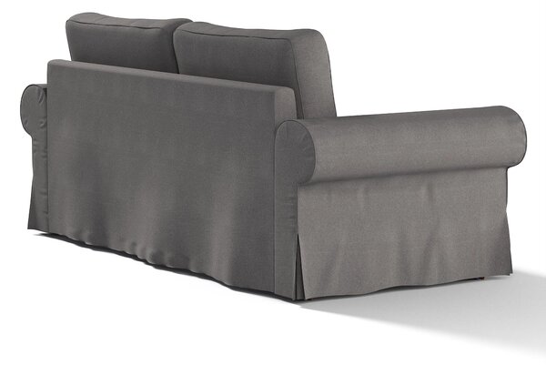 Potah na pohovku IKEA Backabro, 3-místná, rozkládací barva šedá látka pletený vzor