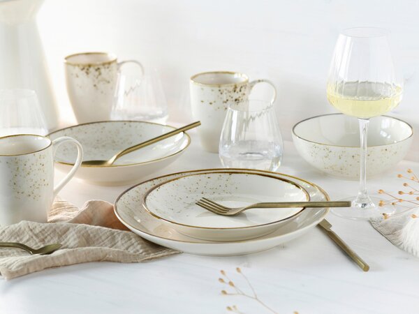 KOMBINOVANÁ SOUPRAVA 20dílné kamenina Creatable - Online Only nádobí, Online Only