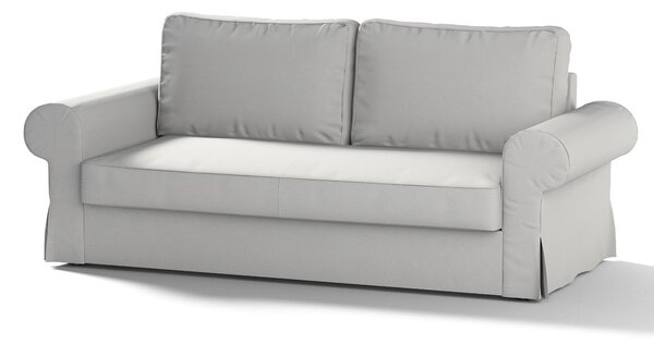 Potah na pohovku IKEA Backabro, 3-místná, rozkládací barva šedá látka pletený vzor