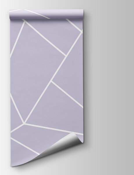 Fototapeta Fialové pozadí s bílými čarami, Abstraktní fototapety, Populární fototapety, w00827v3 - Tapeko.co.cz