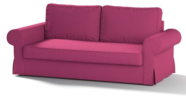Potah na pohovku IKEA Backabro, 3-místná, rozkládací barva růžová látka pletený vzor