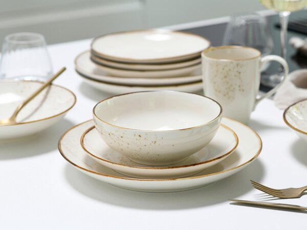 KOMBINOVANÁ SOUPRAVA 20dílné kamenina Creatable - Online Only nádobí, Online Only