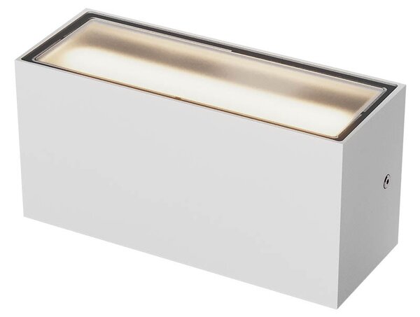 Redo Venkovní LED nástěnné svítidlo Limas, š.22cm, 24W, svícení up/down, IP65 Barva: Černá, Stmívání, řízení: bez stmívání