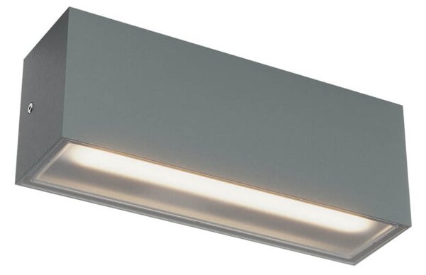 Redo Venkovní LED nástěnné svítidlo Limas, š.30cm, 20W, svícení down, IP65 Barva: Černá, Stmívání, řízení: bez stmívání