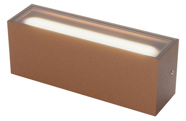Redo Venkovní LED nástěnné svítidlo Limas, š.30cm, 40W, svícení up/down, IP65 Barva: Černá, Stmívání, řízení: bez stmívání