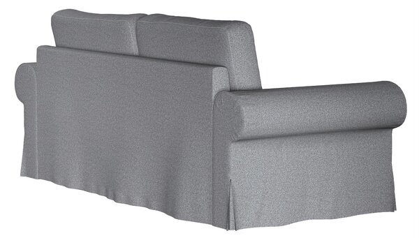 Potah na pohovku IKEA Backabro, 3-místná, rozkládací barva šedá látka pletený vzor