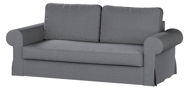 Potah na pohovku IKEA Backabro, 3-místná, rozkládací barva šedá látka pletený vzor