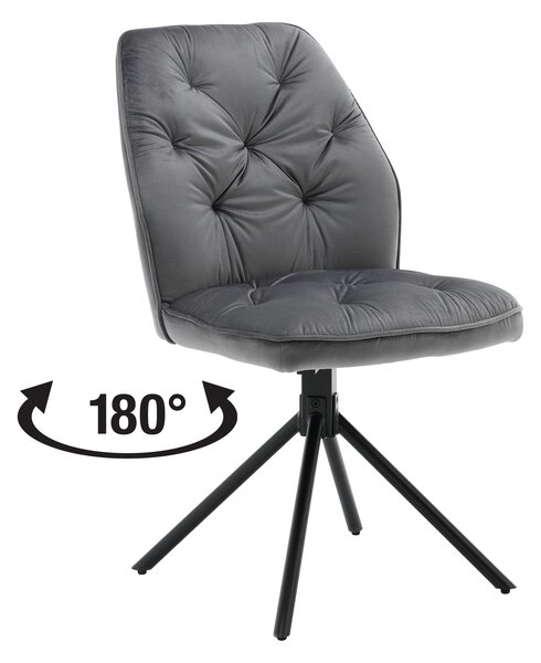 Jídelní židle GLOSS šedá