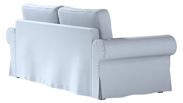 Potah na pohovku IKEA Backabro, 3-místná, rozkládací barva modrá látka pletený vzor