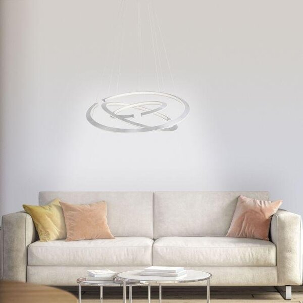 Paul Neuhaus Závěsné LED svítidlo ALESSA, 120W, ø 93 cm, 2700-5000K