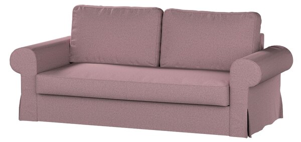 Potah na pohovku IKEA Backabro, 3-místná, rozkládací barva růžová látka pletený vzor
