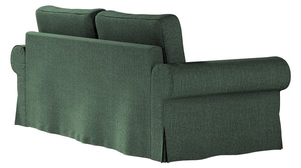 Potah na pohovku IKEA Backabro, 3-místná, rozkládací barva zelená látka pletený vzor