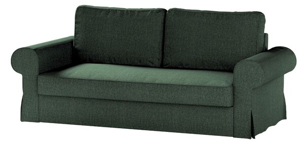 Potah na pohovku IKEA Backabro, 3-místná, rozkládací barva zelená látka pletený vzor