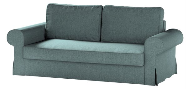 Potah na pohovku IKEA Backabro, 3-místná, rozkládací barva modrá látka pletený vzor