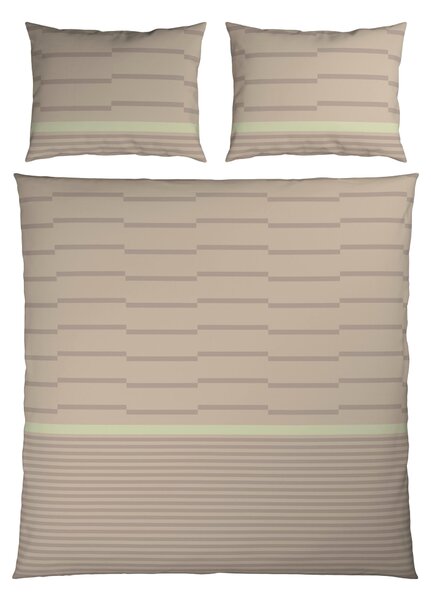 POVLEČENÍ, béžová, 200/200 cm Bio:Vio - Povlečení