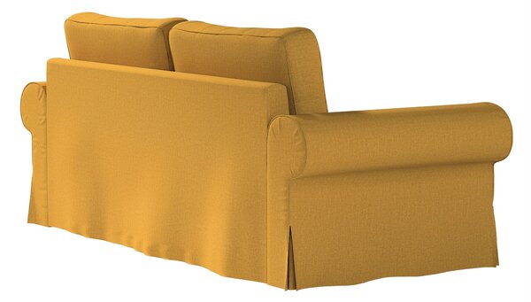 Potah na pohovku IKEA Backabro, 3-místná, rozkládací barva žlutá látka pletený vzor