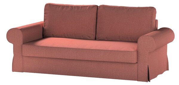 Potah na pohovku IKEA Backabro, 3-místná, rozkládací barva hnědá látka pletený vzor