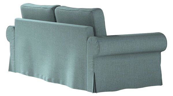 Potah na pohovku IKEA Backabro, 3-místná, rozkládací barva modrá látka pletený vzor