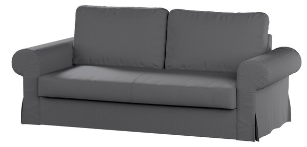 Potah na pohovku IKEA Backabro, 3-místná, rozkládací barva šedá látka pletený vzor