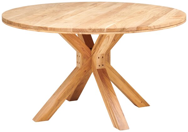 JÍDELNÍ STŮL, akácie, barvy akácie, 140/140/76 cm P & B - Jídelní stoly, Online Only