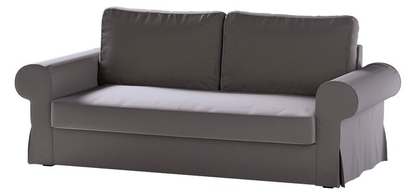 Potah na pohovku IKEA Backabro, 3-místná, rozkládací barva hnědá látka sametová