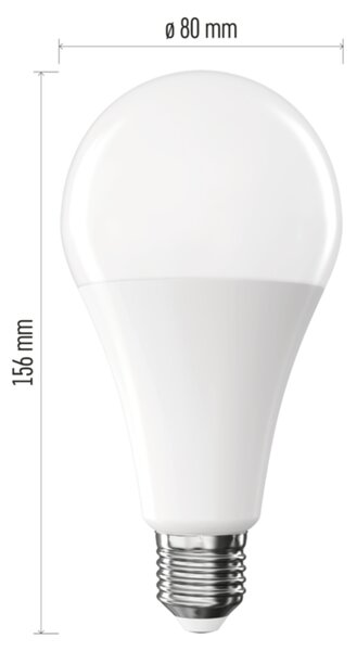 LED žárovka ZQ5E83 E27, 20W, neutrální bílá
